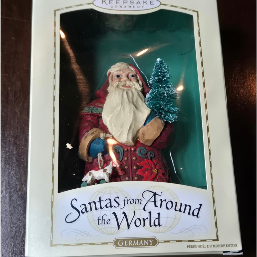 Hallmark Germany Santa Ornament Santas Around the World 2004 NIB QP1704
